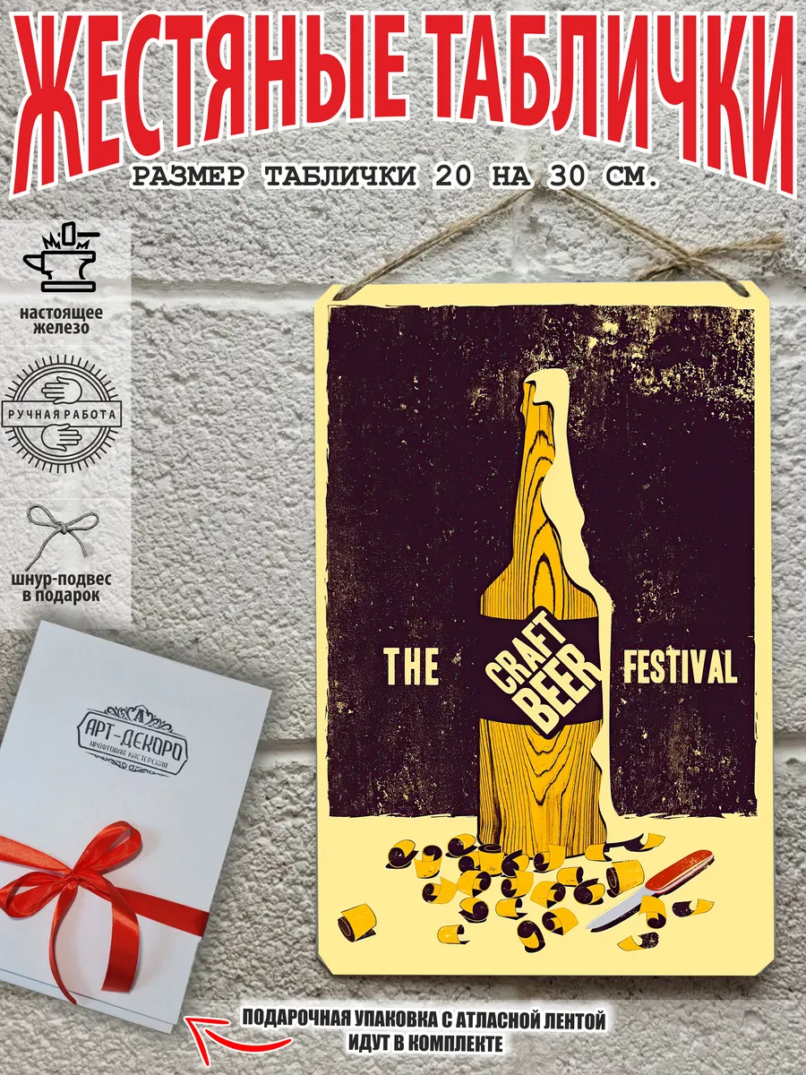 крафтовое пиво постер