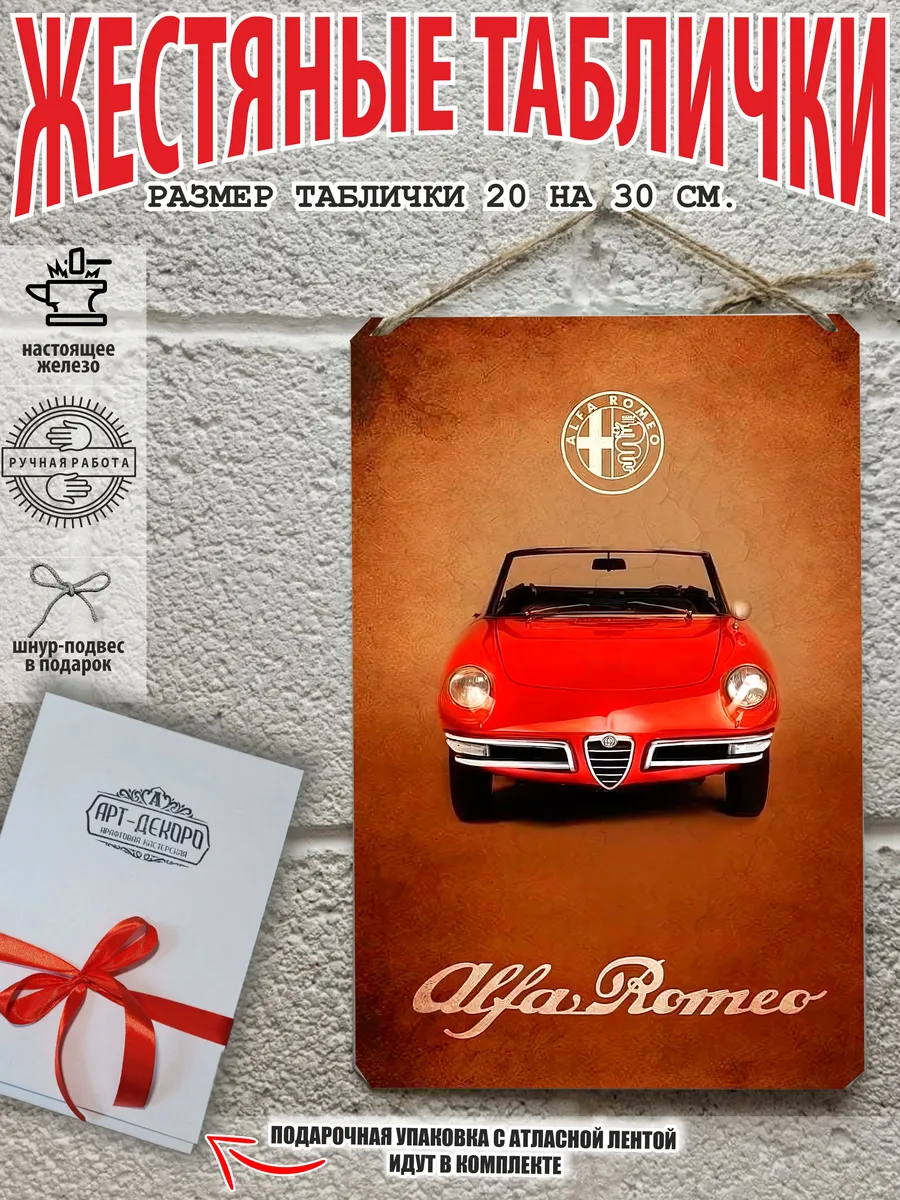 Постеры машины тачки автомобили Alfa Romeo