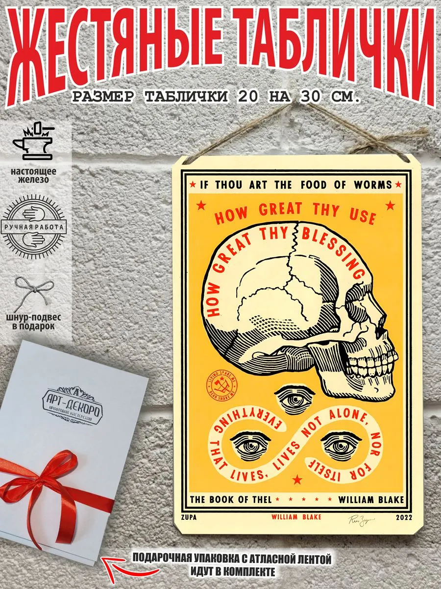 череп постер